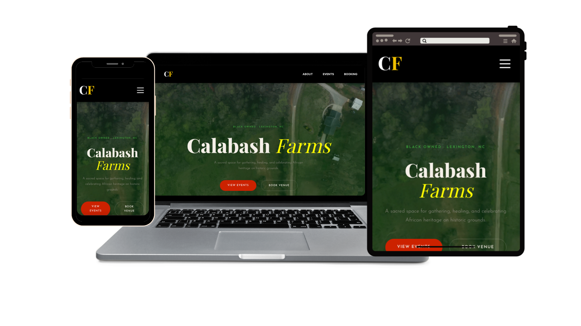 Calabash Farms website